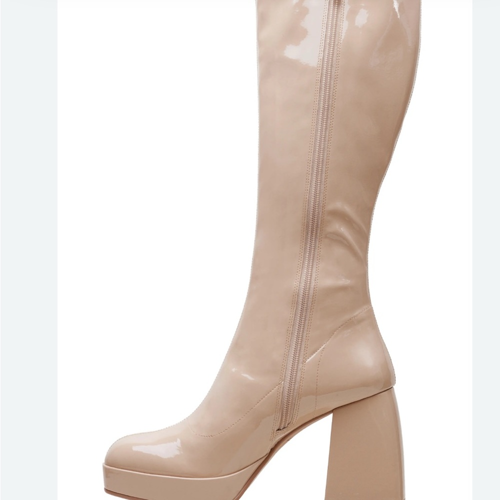 LISA VICKY PLATFORM TALL KNEE‎ HIGH BOOTS SIZE 9M
